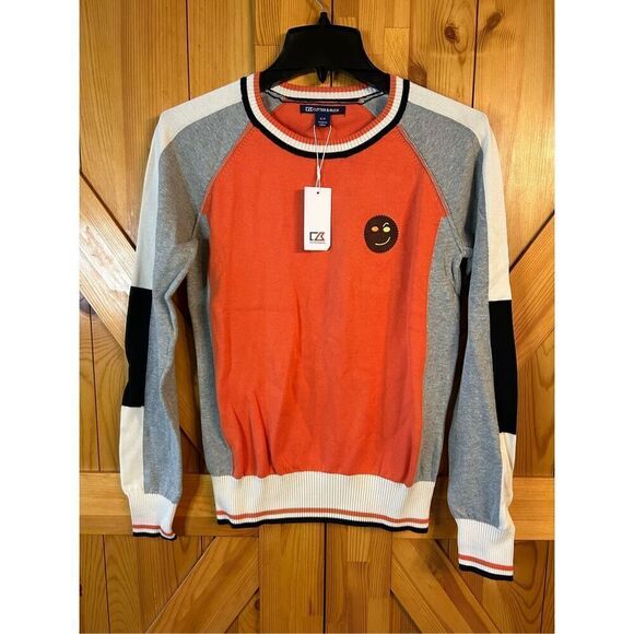 Cutter & Buck Sweaters - Cutter & Buck Womens Stride Colorblock Sweater Size Small nwt (0609)